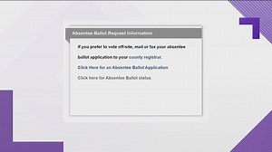 How to check to see if your absentee ballot has been counted