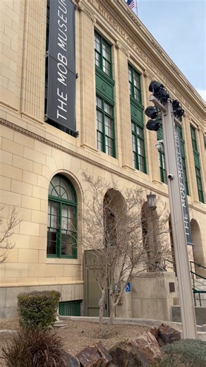 296K views · 5.9K reactions | Today marks 14 years of The Mob Museum. If you’re visiting, here are a few must-see exhibits: 📍 The First Public Enemy (Third Floor): See Al Capone’s “Sweetheart” pistol and a rare home movie capturing life at his Miami Beach mansion. 📍 Open City (Second Floor): Step into the dramatic story of Benjamin “Bugsy” Siegel and the opening of the iconic, Mob-run Flamingo Hotel with artifacts and historical photos. 📍 100 Years of Made Men (First Floor): Explore a diverse