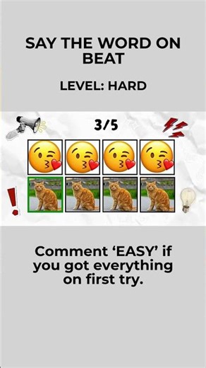 Say the word on beat challenge #shorts #games