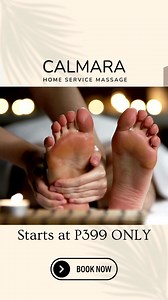 1.2M views · 3.7K reactions | Starts at ONLY P399 Invest in yourself. One hour of massage = better mood, better sleep, better you.  You deserve more than just rest—you deserve full body rejuvenation. Treat yourself to a moment of pure calm.  Book your full body escape today!✨ | Calmara Home Service Massage Cavite | Facebook