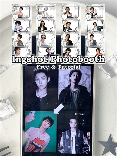 LNGSHOT photobooth just dropped 😍📸 Time to pose with LNGSHOT！！#lngshot #photobooth #tutorials #kpopfyp #kpop