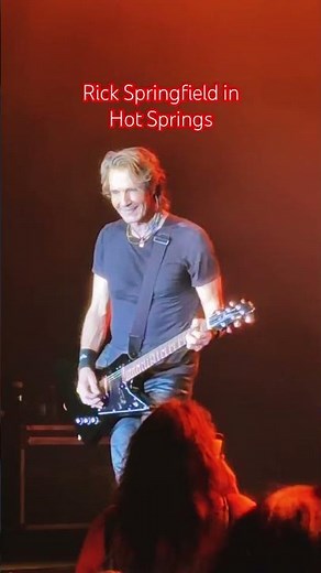 Rick Springfield live in Hot Springs AR #livemusic #rickspringfield