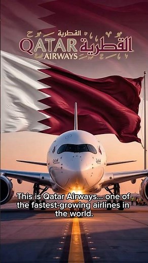 Qatar Airways Explained in 30 Sec ✈️ Fleet, Routes, Facts #qatarairways #erieye #a350 #theairborne