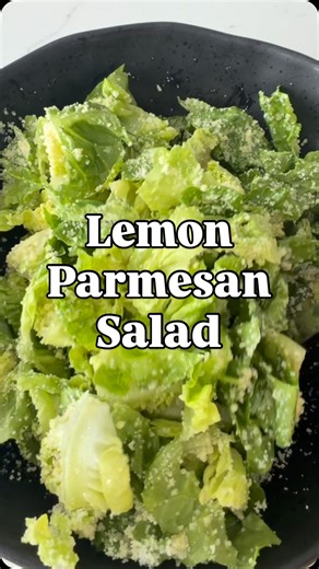 At Carla’s Table on Instagram: "Lemon Parmesan Salad - this bright, sharp salad is the perfect accompaniment to any meal! 3-4 Cos lettuce (or romaine) 1/2 cup fresh lemon juice 1/3 cup extra virgin olive oil 1 cup grated Parmesan Salt & pepper to taste Cut lettuce in bite sized pieces. You can chop, wash and put in fridge for 20-30 minutes for extra crispness. Then dress with the lemon juice, Parmesan, EVOO & salt and pepper. #lemonrecipes #parmesan #salad"