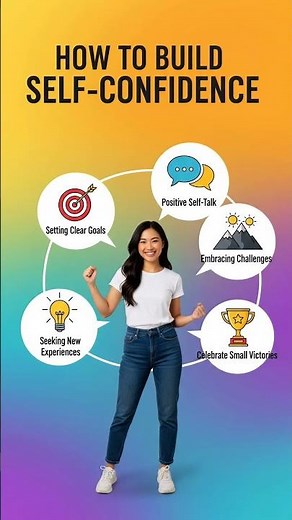 How to Build Self-Confidence in 5 Steps! ✨