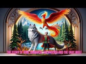 The story of Ivan Tsarevich, the phoenix and the gray wolf