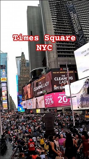 The Most Beautiful Video of Times Square NYC 🇺🇲 #newyorkcity #usa