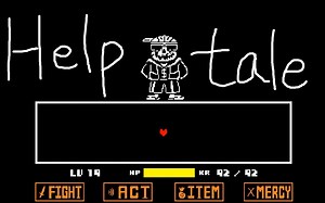 【Help_tale】寄生虫(Sans)战