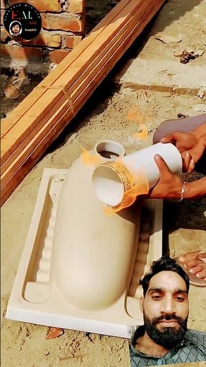 How to fix the pipe in WC #plumbing #plumber #reels #plumbingpipes