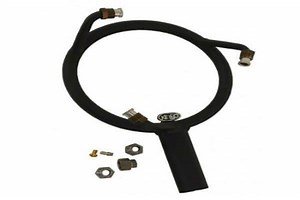 Keleo Saito FG-60R3 Radial Exhaust Ring- BRUSHED ALUMINUM COLOR - CH-ignitions