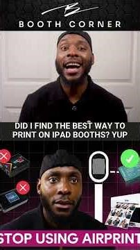 Wired printing with iPad Photobooths can be easy and reliable using the printpix box with touchpix