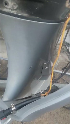 Honda BF250 outboard. Fuel injector wire with Noid light test