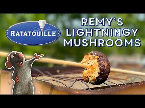 Remy’s Lightningy Mushroom from Ratatouille | Cooking Disney