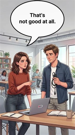 Did You Charge the Laptop? 💻 | Easy English Conversation (B1 Level)