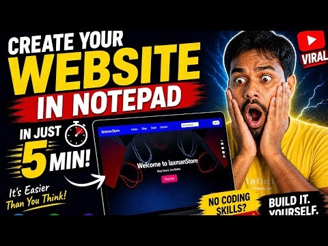 BUILD YOUR OWN WEBSITE IN 5 MIN 2026 II USING OPENAI II LESS THAN 5 MIN II YOUTUBE #youtube #2026