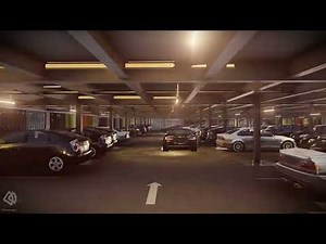 Pre Fabricated Car Parking I Multi Story Parking Area Construction | 3d Walk Through Animation