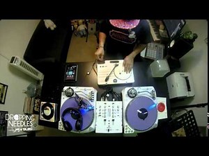 Portable Turntable / Vestax Handytrax Scratches and Cuts with JDDX2R Jesse Dean Fader