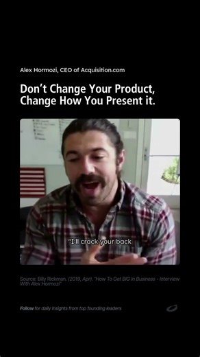 Alex Hormozi - A Better Way to Frame Your “Best Value” Offer