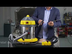 How to Install and Use the AUTOOL HTS558 Car Decarbonizing Machine to clean you vehicle pipe
