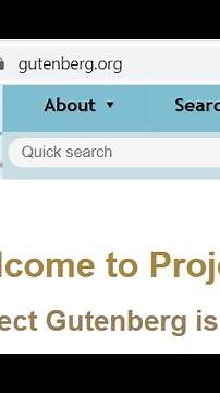 Downloading Books From Project Gutenberg to Your Kindle | Tutorial #shorts