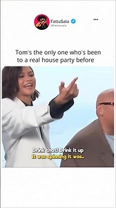 Tom's the only one who's been to a real house party before #tomholland