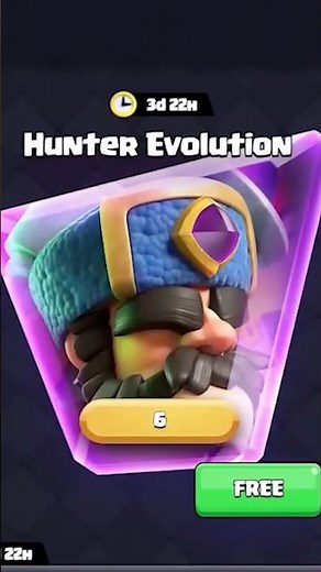 Supercell is giving away a FREE hunter evolution
