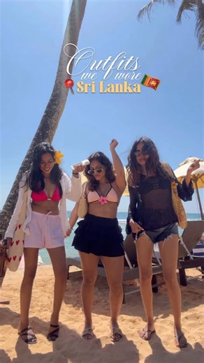 𝑺𝑰𝑴 𝑷𝑬𝑹𝑬𝑰𝑹𝑨 | Fits were fitting 💅🏻 . . . [girls, vacation, girls trip, outfits, Sri Lanka, Indian girls, swim, beach fits, Sri Lanka party] | Instagram