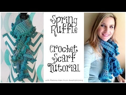 Ruffle Scarf Crochet Tutorial: Advanced Beginner