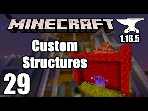 Add CUSTOM STRUCTURES to Minecraft 1.16.5 | Forge 1.16.5 Modding #29