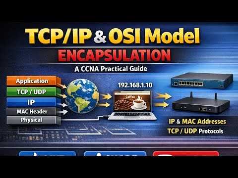 CCNA Training Day 04: Universal Languages: Bridging Networks with TCP/IP and OSI Models