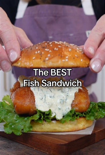 BEST Fish Sandwich Recipe by Cooking with Shereen