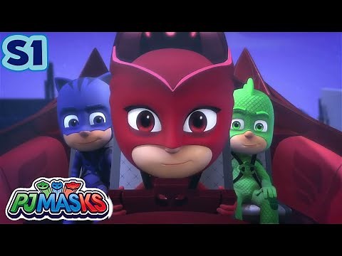PJ Masks Season 1 | Gekko and the Missing Gekko-Mobile | Double Episode | Cartoon for kids