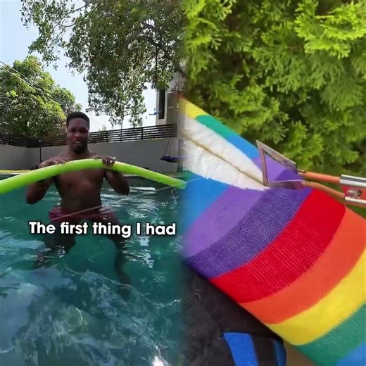 i built my own pool float