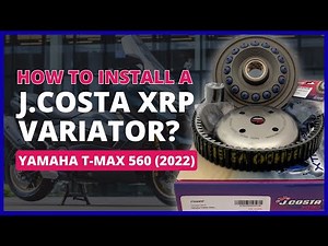 [TUTORIAL] How to Install a J.Costa XRP Variator? | Yamaha T-MAX 560 (2022)