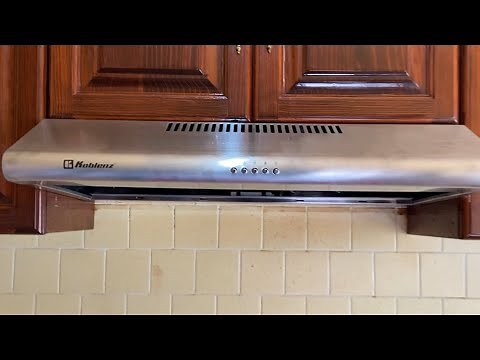 How to install a KITCHEN HOOD or EXTRACTOR Step by Step