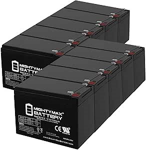 Mighty Max Battery 12V 15AH Battery Replaces Golden Technology Buzzaround Lite - 10 Pack