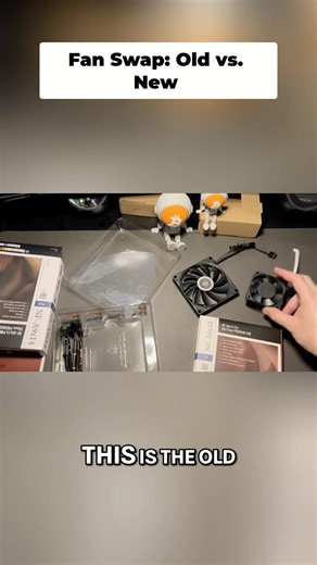 Noctua Fan Upgrade for Power Supply & NerdQaxe++