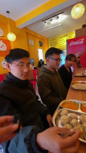 Unique Nepali Momo Eating Style Revealed!