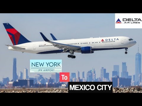 DELTA AIRLINES - NEW YORK(JFK) TO MEXICO CITY(MEX)