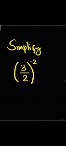 25K views · 114 reactions | Simplifying Negative Exponent #mindblowinghacks #MathematicsChallenge | Mathematics Tutorial | Facebook
