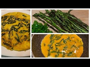 easy egg recipe | egg asparagus (asparagi) frittata | asparagus recipe | frittata di asparagi |