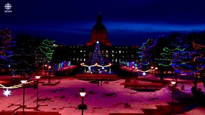 Many things are different this year but one thing remains the same: the lights are on at the Alberta Legislature, and there's a whole lotta sparkle to be had. For more on the holiday lights displays around our city: www.cbc.ca/1.5837113 | CBC Edmonton