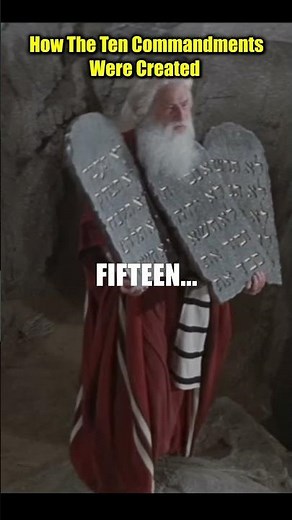 How The Ten Commandments Were Created 📜