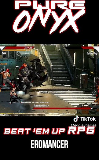 PURE ONYX - Stage - Void Slums (PC) #PUREONYX #PUREONYXANewBabylonTale #PUREONYX2023 #CyberPunk #VoidSlums #Eromancer