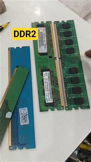 DDR3 and DDR2 ram
