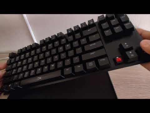 HyperX Alloy Origins Core TKL | Close-Up Look & Cherry MX Red Switches 🔴