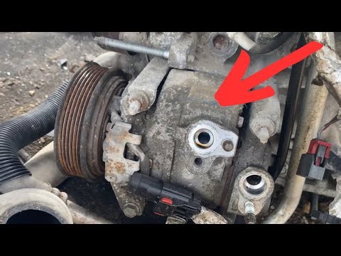 A/C Compressor Chrysler 200 3.6L 2011-2017 Location and Replacement