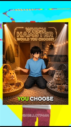 Golden Hamster vs Gray Hamster: Which One Would You Choose? 🐹✨