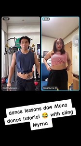 76K views · 1.8K reactions | Dance tutorial with nay Myrna Cadapan Alvaro Kim HAHAHA 藍藍藍 #alingmyrna #tommytiangco #foryoupagereelstiktok | Yeobo Dump | Facebook