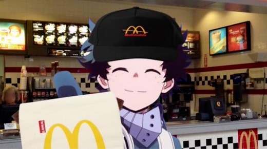 Deku Working at McDonald's | Know Your Meme